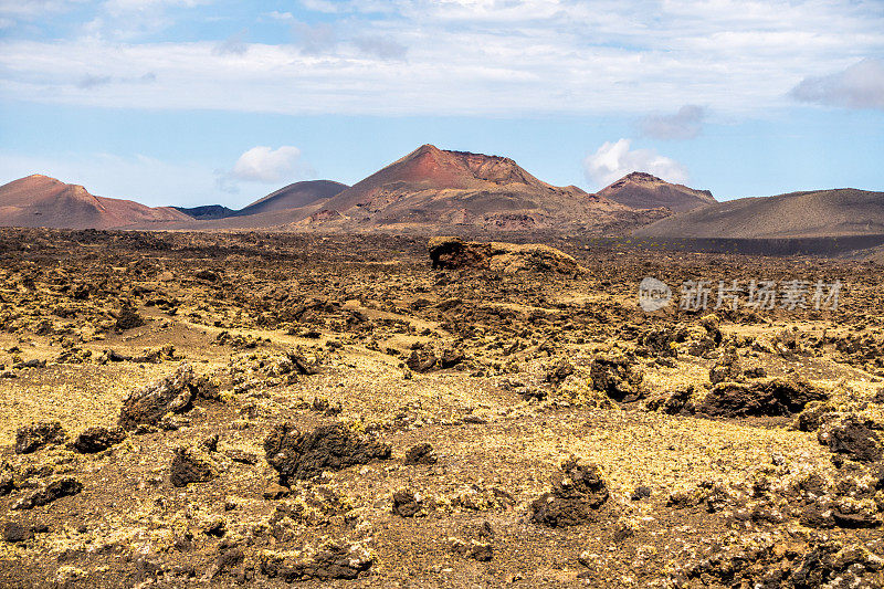 火山el cuervo lanzarote日加那利群岛